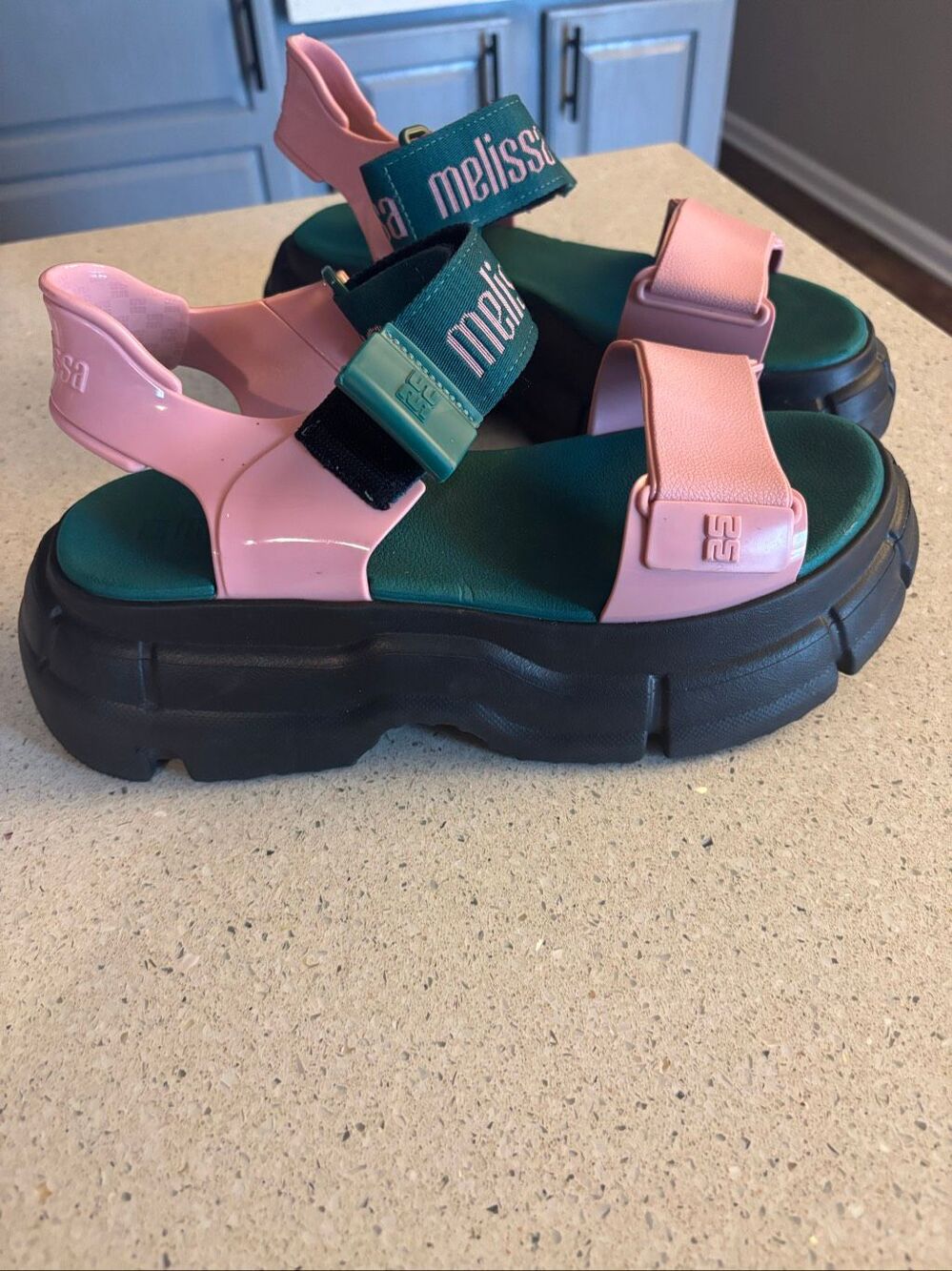 Women’s Melissa platform sandals - Picture 2 of 5